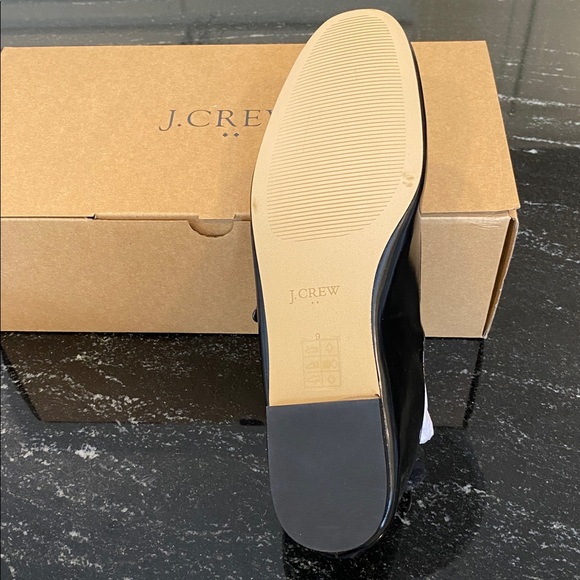 J. Crew Mary Jane Flats Shoes w Pearl Buckle Size 9 M NWT  (New In Box) - Picture 12 of 13